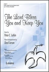 The Lord Bless You and Keep You SATB choral sheet music cover